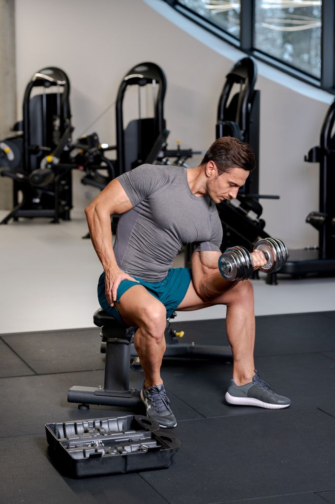 Sada činek Gymtek 20kg s pouzdrem - 2x rukojeti činek - Obrázek produktu 10