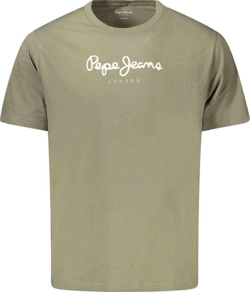 PEPE JEANS KURZARM-T-SHIRT HERREN GRÜN : Farbe - Grün, Größe - S Größe: S Farbe: Grün