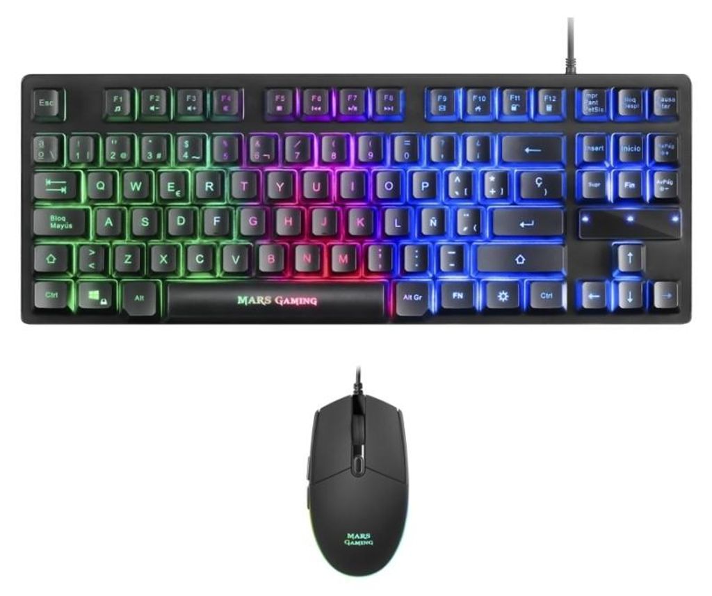 Mars Gaming MCPTKLES Tecl+Rat RGB H-mech Imagen del producto 