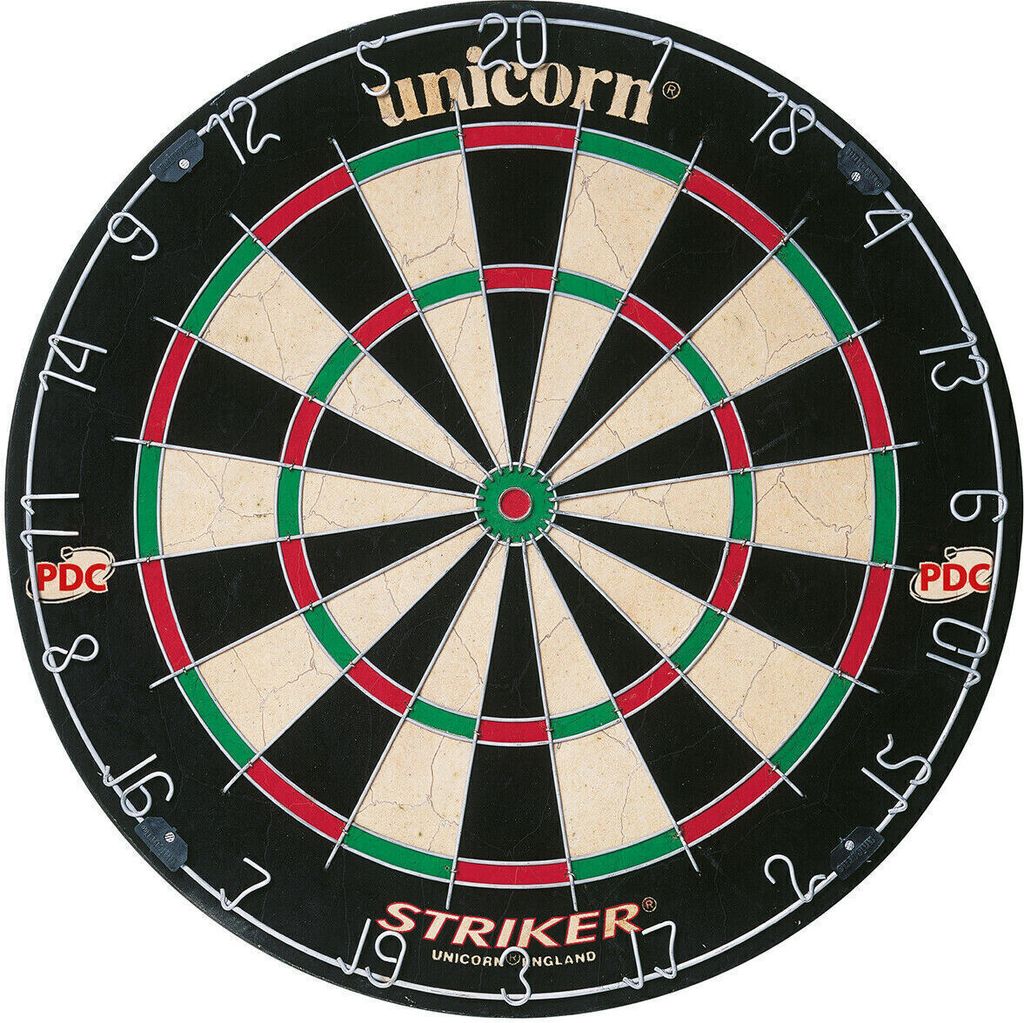 Unicorn - Dartscheiben-Umrandung "Striker Home" RD1842 (Einheitsgröße) (Bunt)