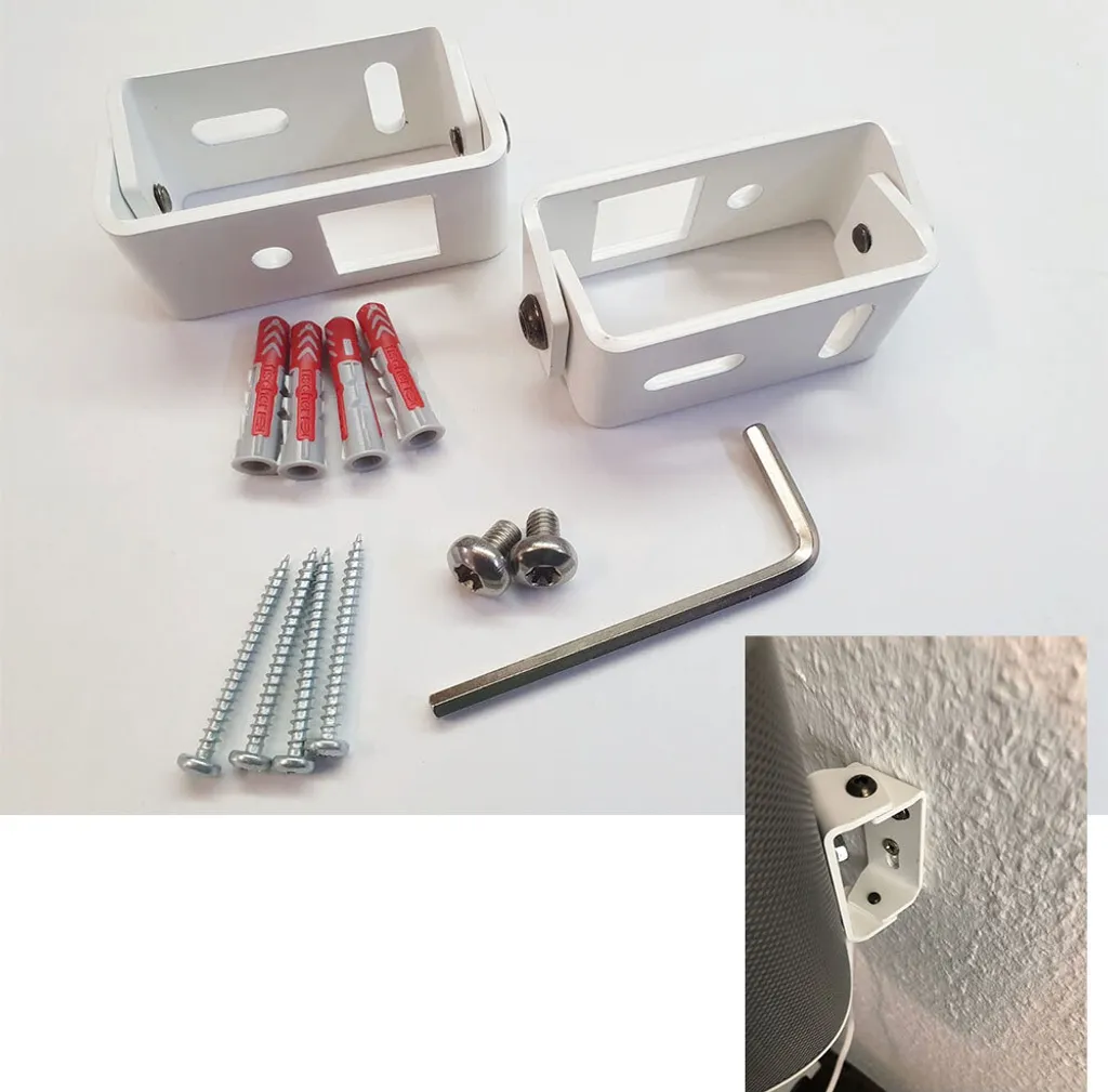 2x set di diffusori per montaggio a parete per SONOS PLAY 1
