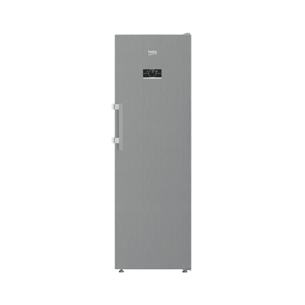 Beko B7RFNE315XP Stand-Gefrierschrank, 286 l Nettovolumen, No Frost, Schnellgefrierfunktion