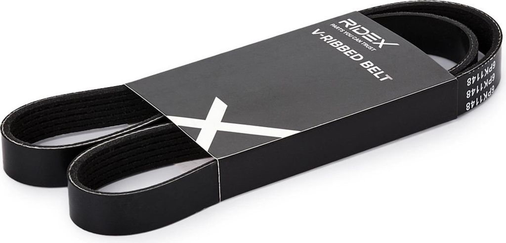 RIDEX Keilrippenriemen 1148mm für VW Caddy III Kombi (2KB, 2KJ, 2CB, 2CJ) 305P0061
