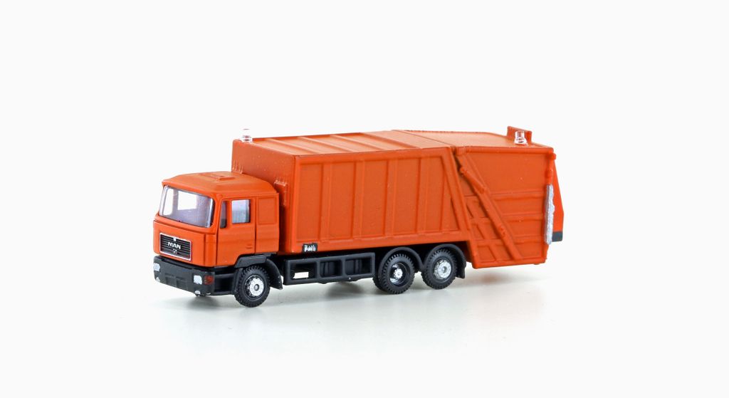 Lemke N LC4660 MAN F90 Müllwagen neutral, orange - NEU
