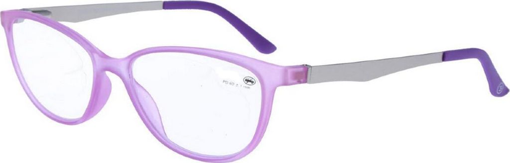 B&S READY READER PLASTIC MATT LILAC +1.5 | Elegante Lesebrille in Matt-Lila