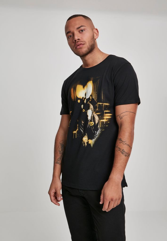 Wu-Wear T-Shirt Masks Tee Black-XS
