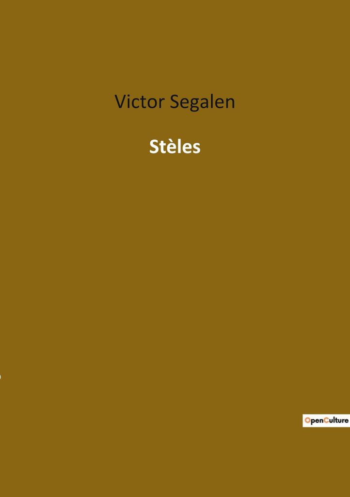 Stèles