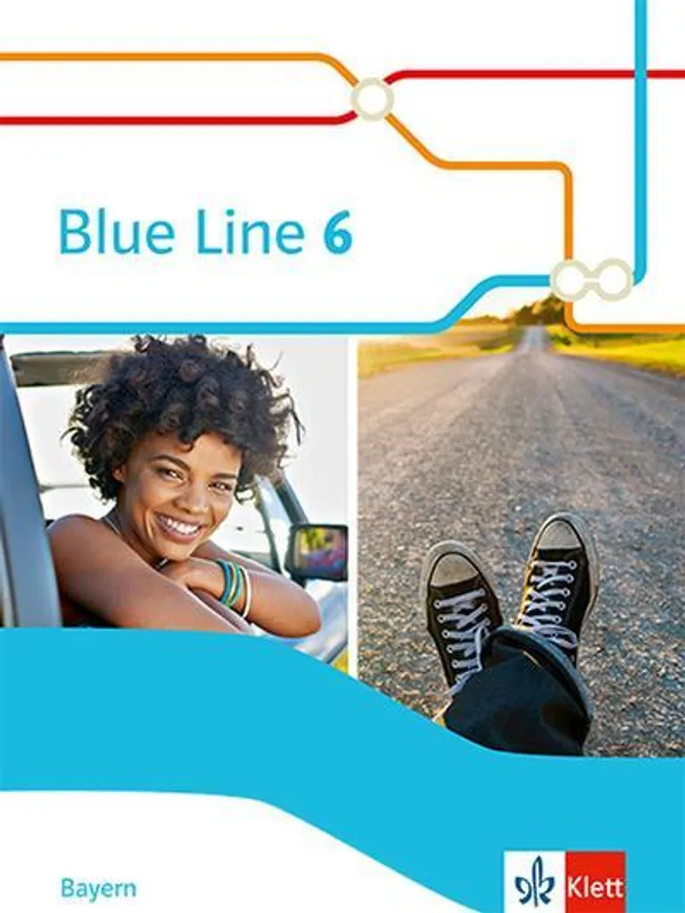 Manuel Blue Line 6 Classe 10 Relié - Edition Bavière Anglais Haut Niveau