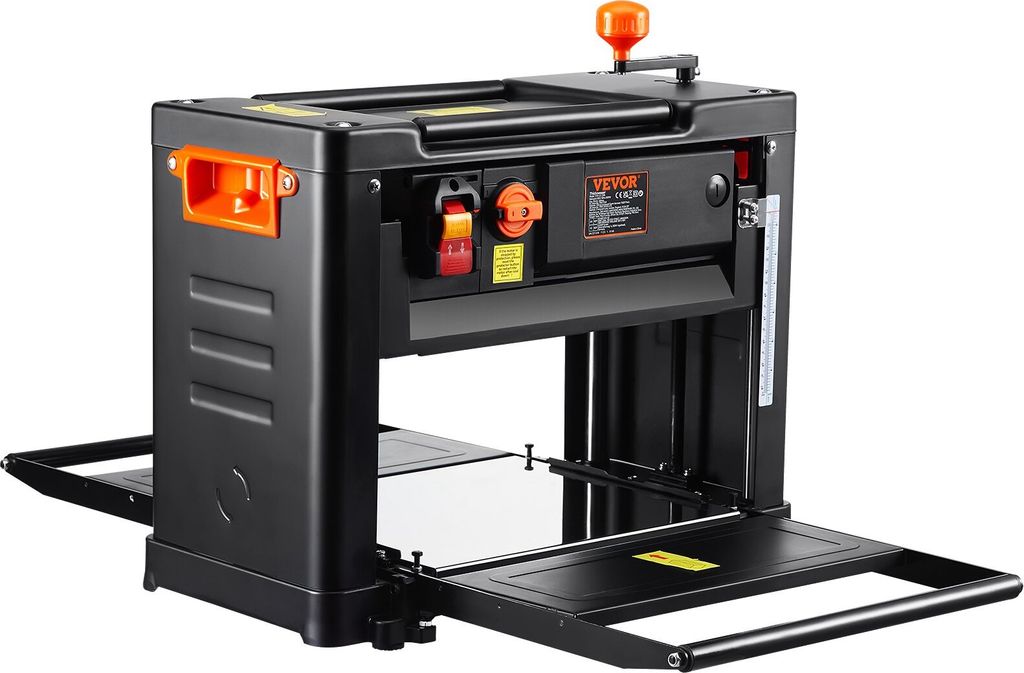 Dickenhobelmaschine 2000W Leistung Dickenhobel 3 Hobelmesser Hobelmaschine 23500U/min Hobelbreite 33cm Max. Schnittstärken 15cm Tischhobelmaschine...