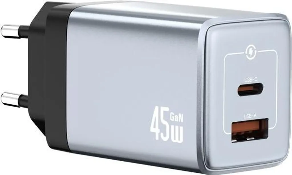 Chargeur 45W NEXTBATT avec technologie de charge rapide USB-C et USB-A