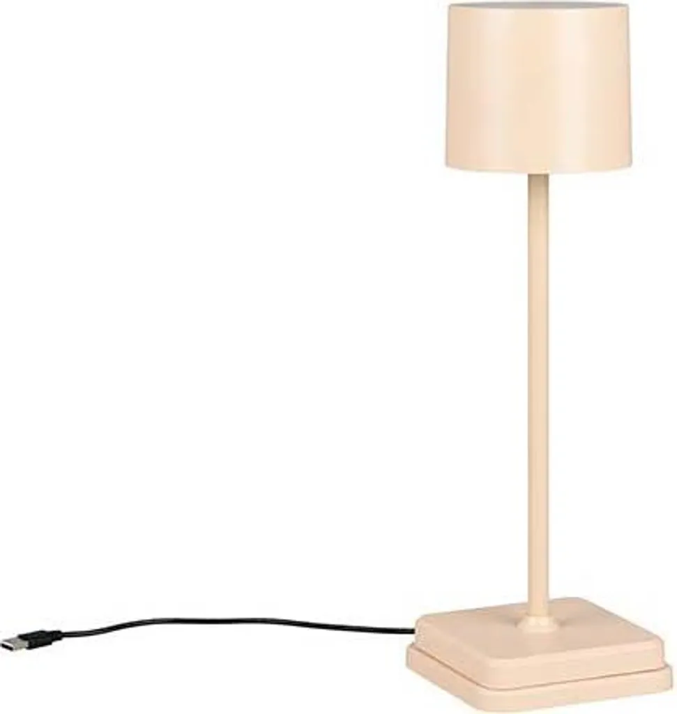 Lampe de table LED sable tactile à intensité variable IP54 H 38 cm - 4