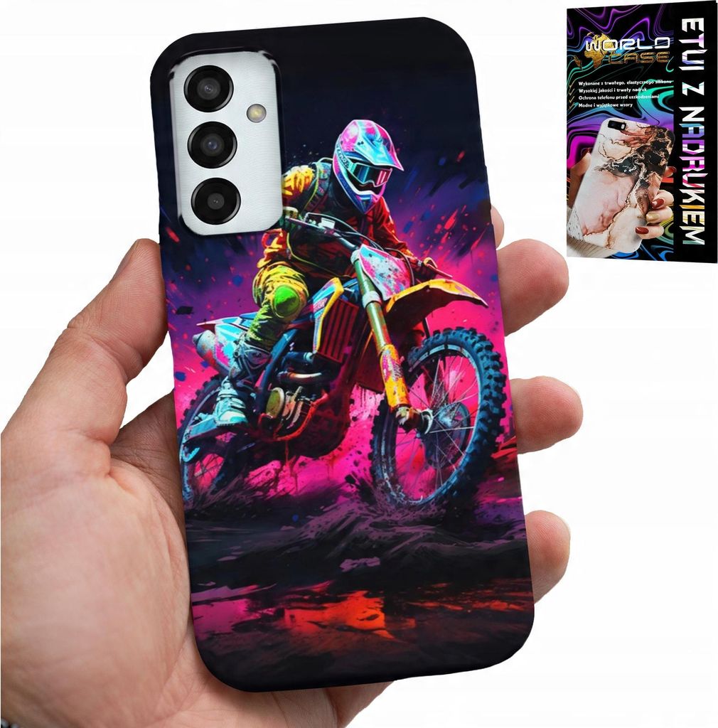 Gehäuse Für Samsung Galaxy M13 4G - Motorrad, Motocross Extremes Rennen