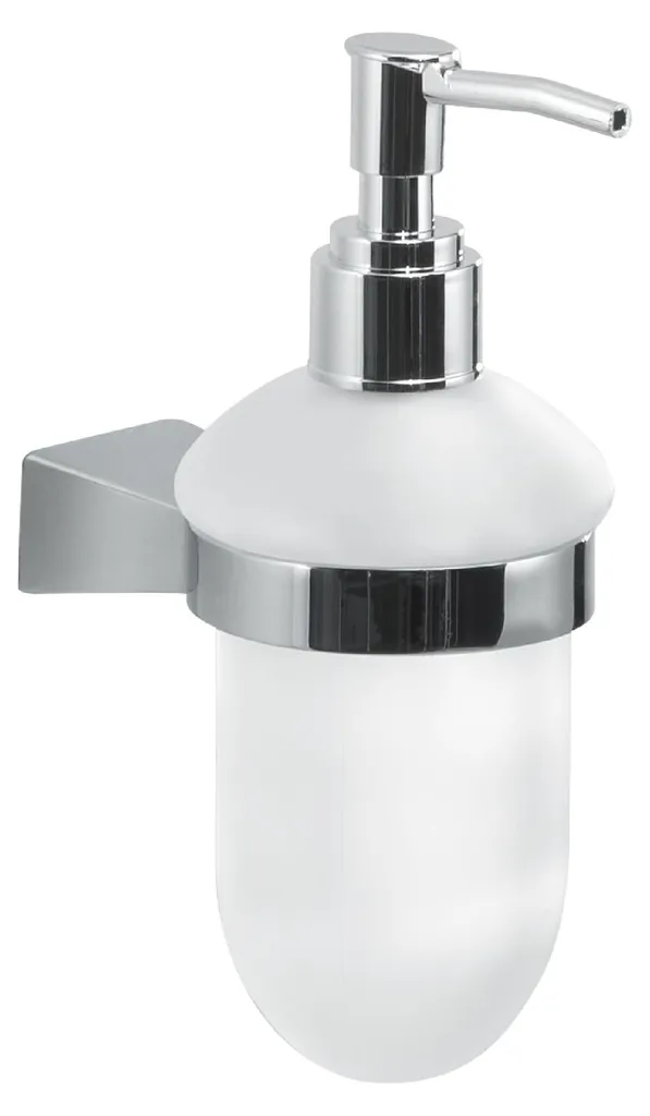 Distributeur de savon Tonal chromé - Accessoire de salle de bain mural
