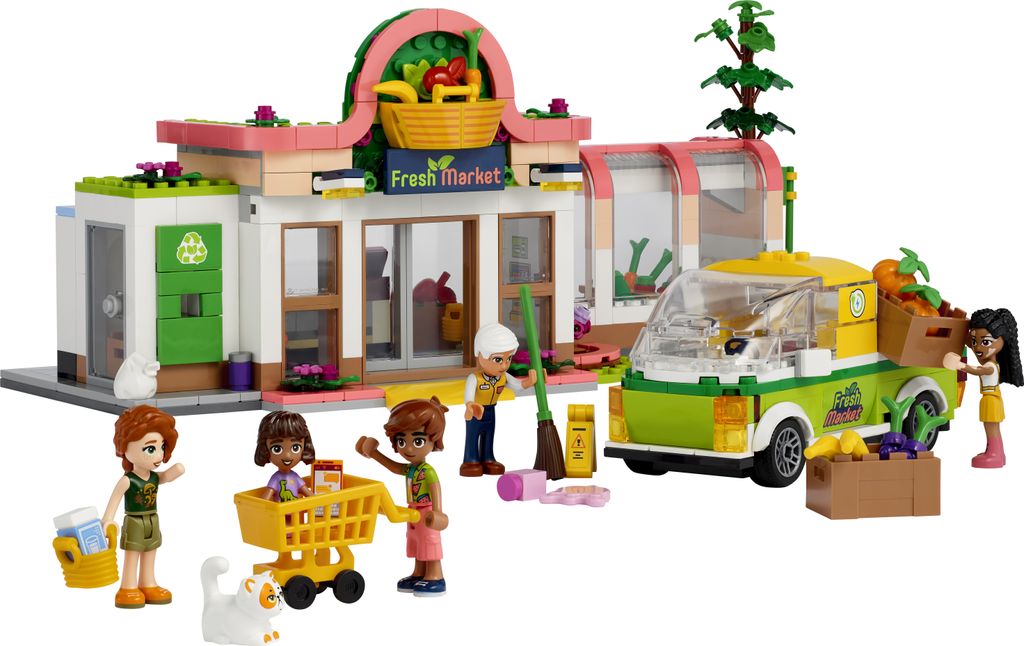 LEGO Friends Sklep spożywczy z żywnością ekologiczną, Zdjęcie produktu 