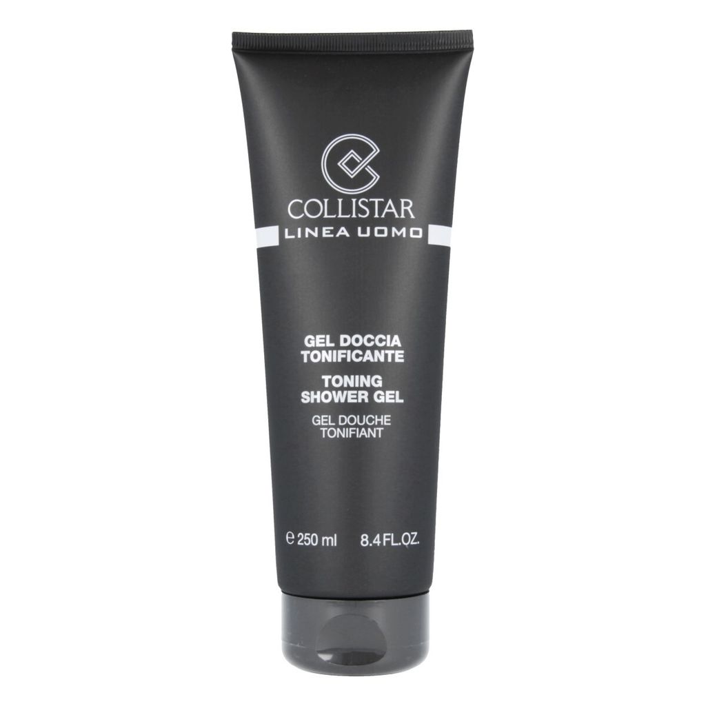 Collistar Uomo Toning Shower Gel, Duschgel, 250 ml, Erwachsene, Männer, Körper, Jeder Hauttyp