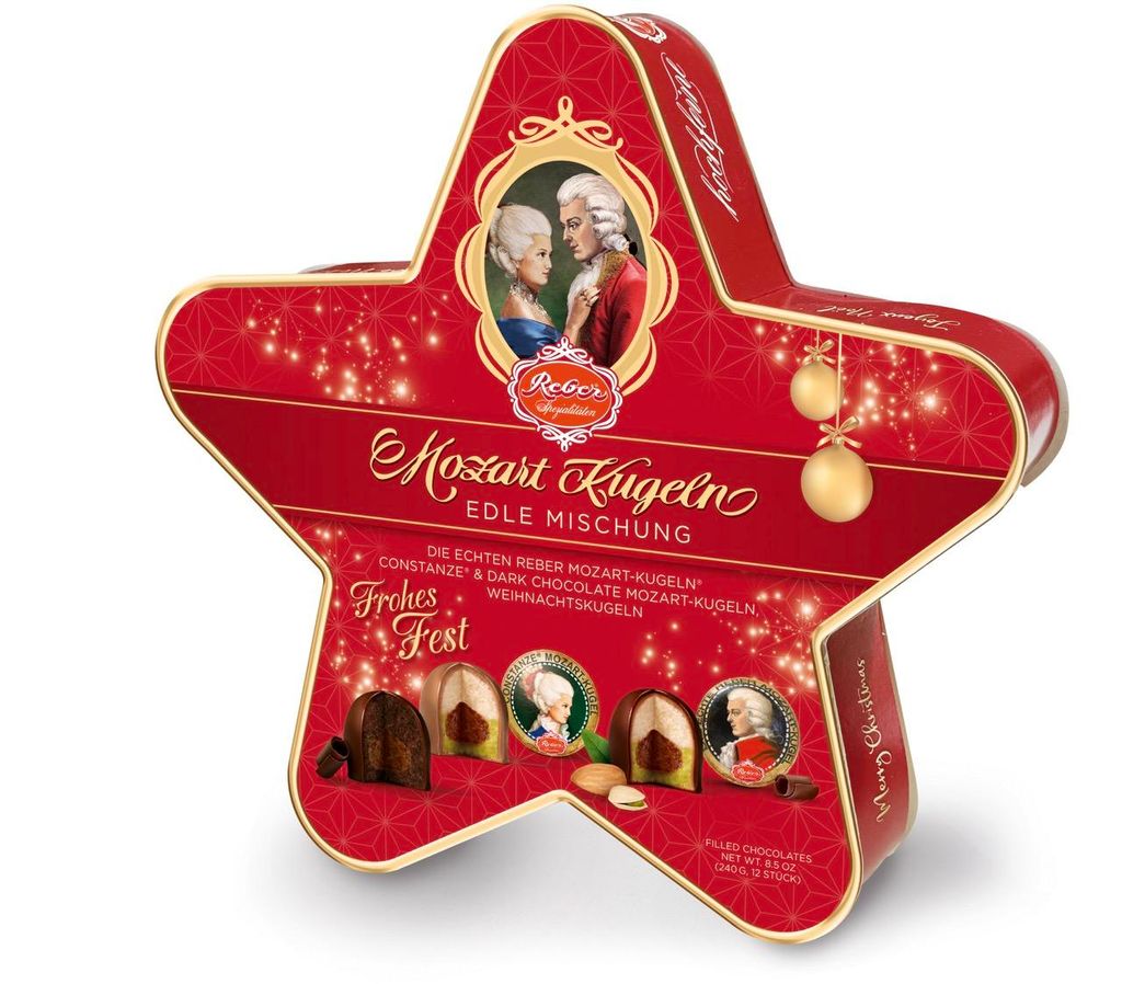 Reber Weihnachtsstern Mischung aus 12 Constanze & Mozart Produktbild 