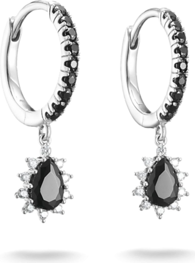 THOMAS SABO Creolen True Romance schwarz CR748-643-11 Image du produit 