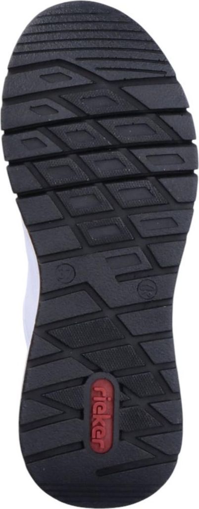 Rieker Damen Sneaker Schnürschuh MemoCup Muster weit Produktbild 
