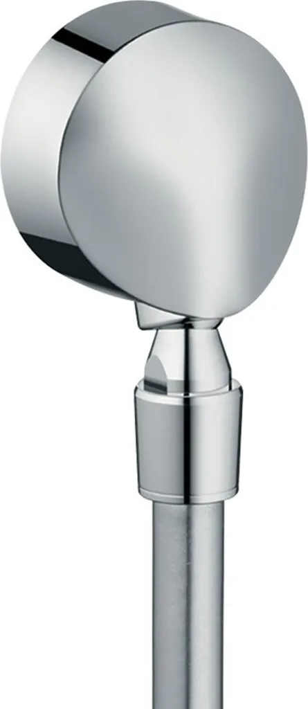 Hansgrohe 27505000 FixFit E: Raccordo a Muro Cromato con Valvola