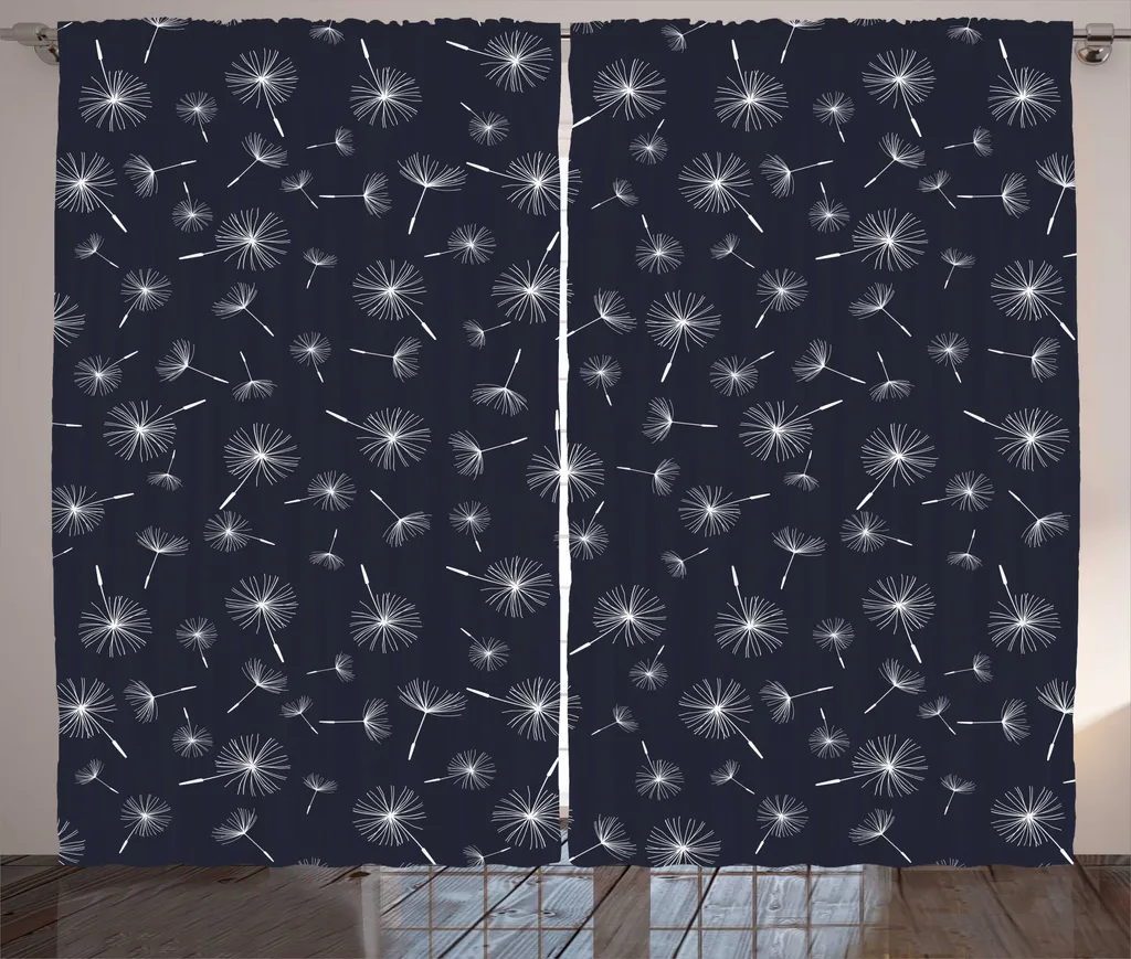 Tenda Rustica Denti di Leone ABAKUHAUS 280x175 cm Indaco e Bianco