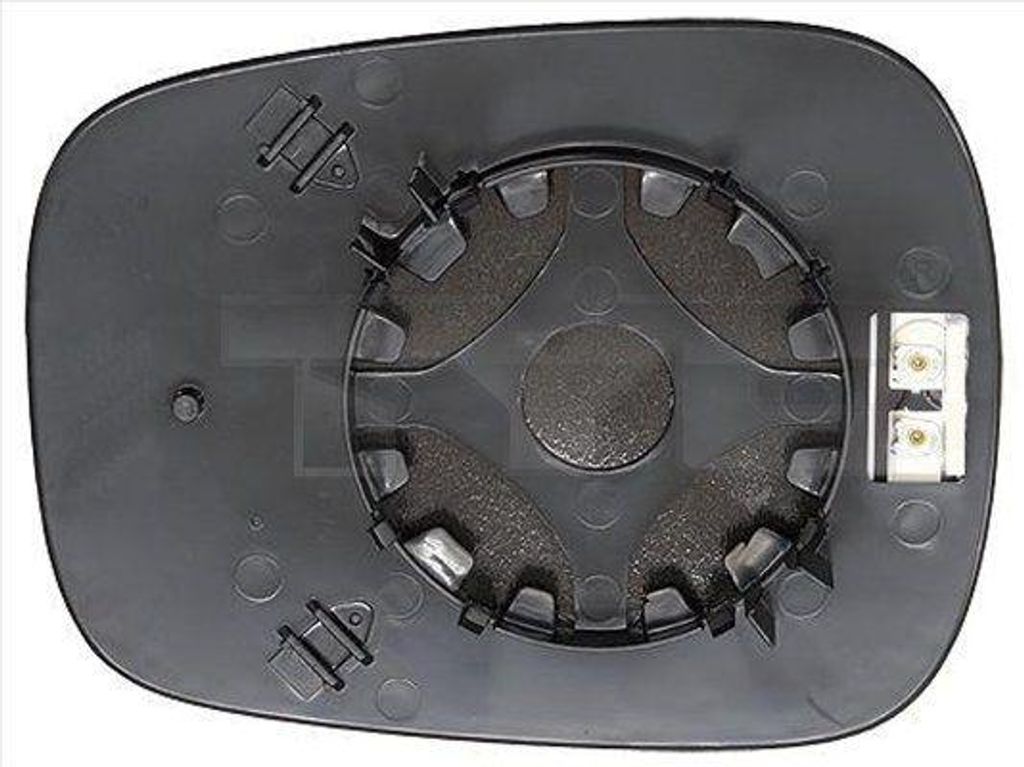 TYC 328-0265-1 Spiegelglas, Außenspiegel OE 9636500QAR kompatibel mit Kubistar, Kangoo