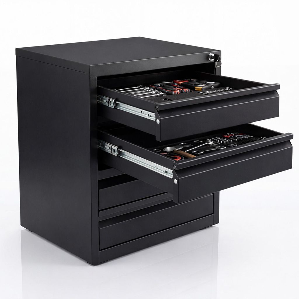 Jan Nowak Organizer con quattro cassetti 450 x 400 x 300 mm Immagine del prodotto 