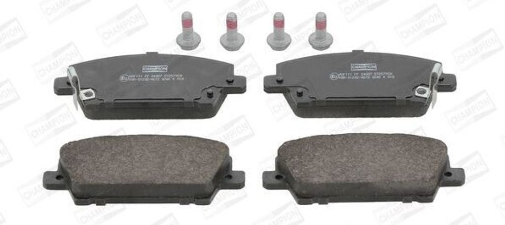 CHAMPION Bremsbeläge Satz Vorne Bremsklötze für HONDA CIVIC VIII Hatchback (FN, FK) 572579CH