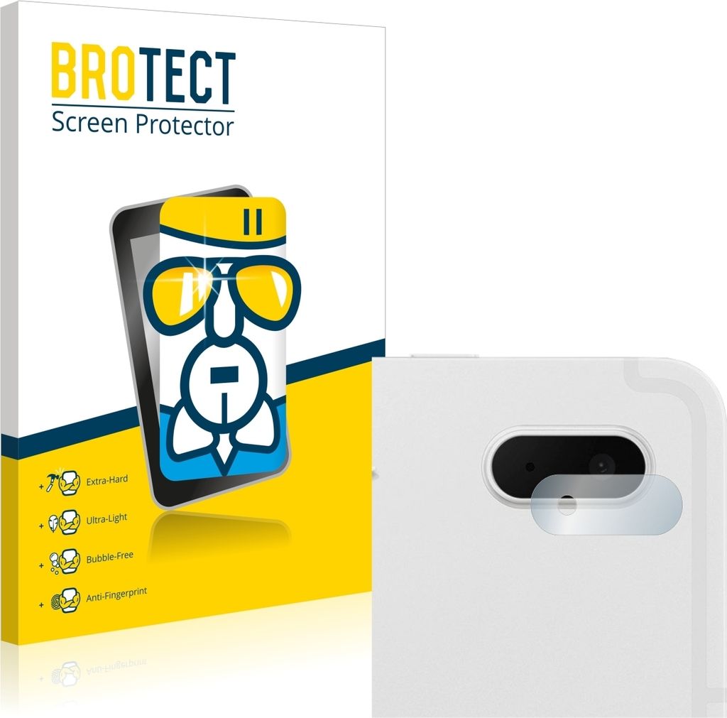 BROTECT Schutzglas für Samsung Galaxy Tab S7 FE (NUR Kameraschutz) Schutzfolie Panzer Folie Glas Display Schutz klar