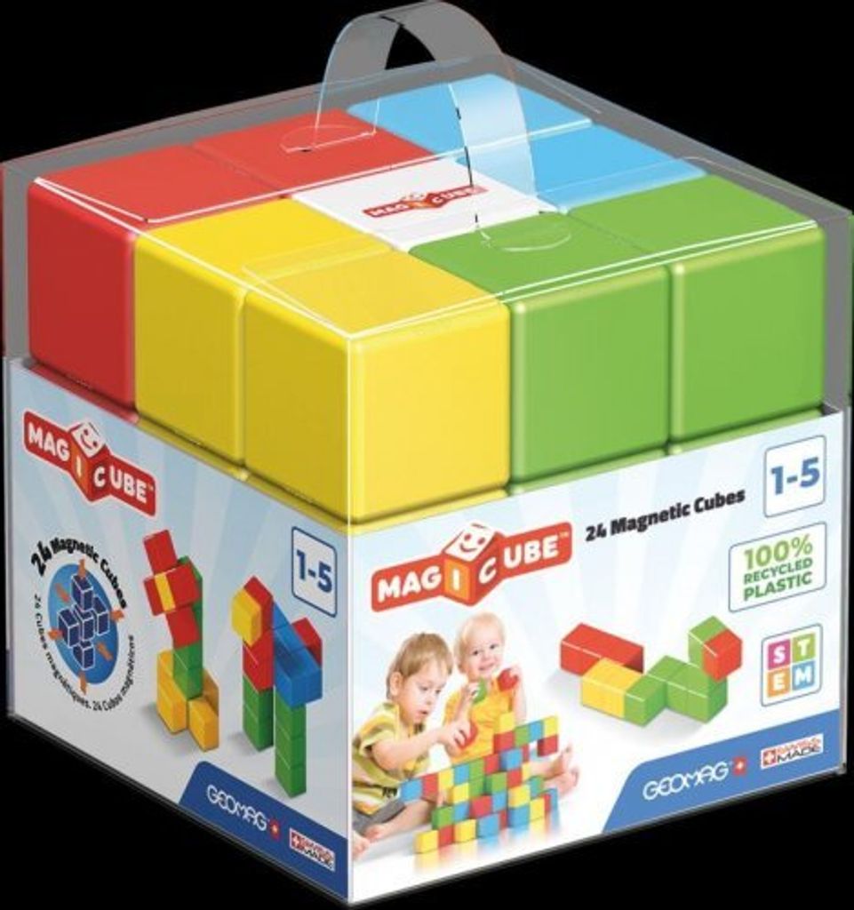 Magicube Color Cristal recyclé briques magnétiques 24 Image du produit 