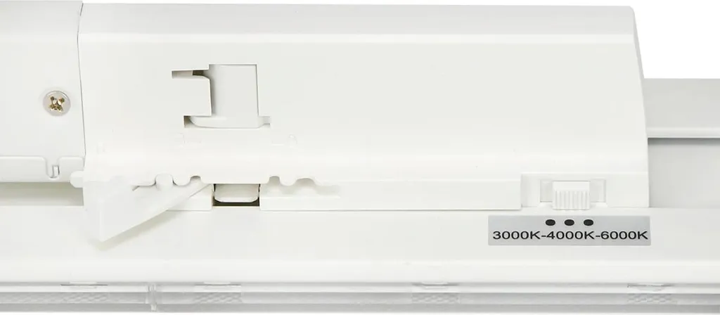 Spot LED rail triphasé 5000lm blanc CCT variable 3000-6000K angle 90° - 8