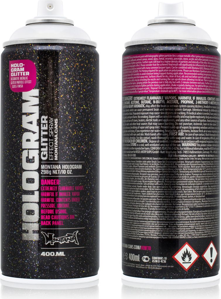 Montana Montana Effektspray 400 ml Glitzer-Hologramm Produktbild 