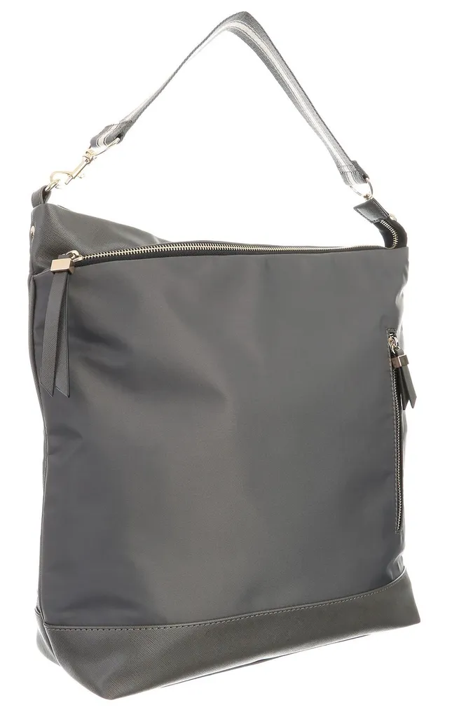 Sac à épaule gris Sansibar Pouch : la solution compacte et chic - 3