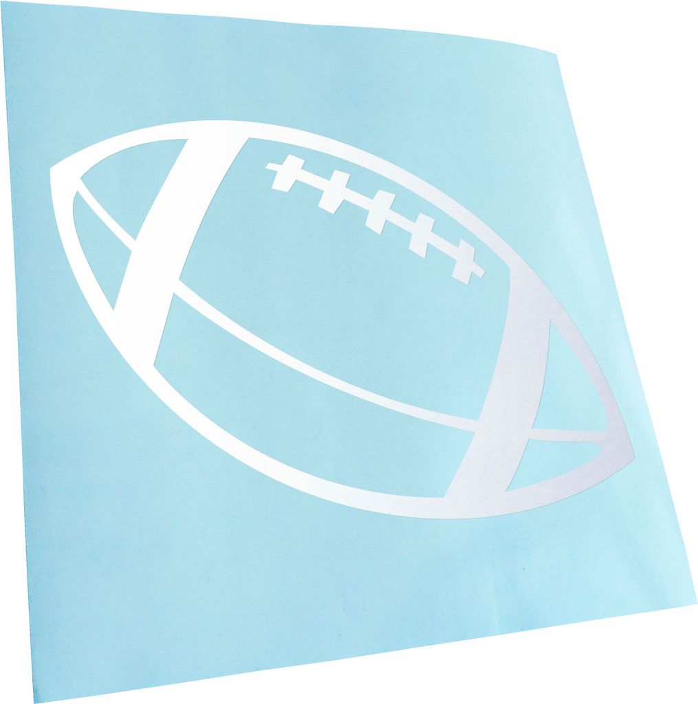 Kiwistar - Autoaufkleber - Gold - 40 x 29 cm - Football - Heckscheibenaufkleber - Aufkleber für Auto Kfz Fahrrad, LKW, Truck Mofa