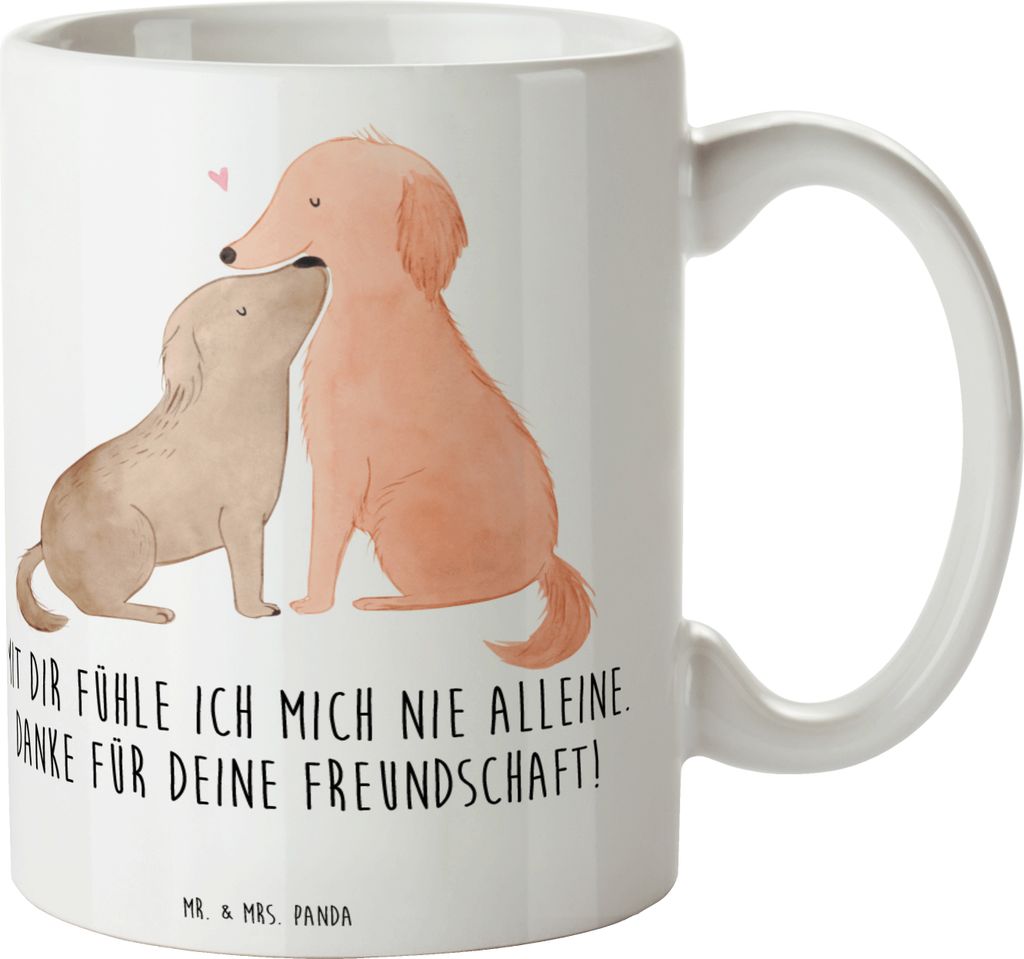 Mr. & Mrs. Panda Kaffeetasse Beste Freundin - Weiß - Produktbild 