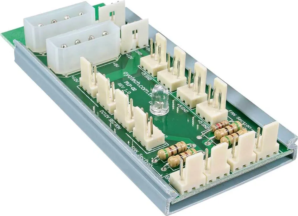 InLine 33008 Hub per 12 Ventole: Alimentazione Professionale Molex