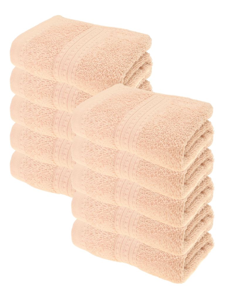 Julie Julsen BIO Gästetuch 10er Set 30x50 Pastell Rosa