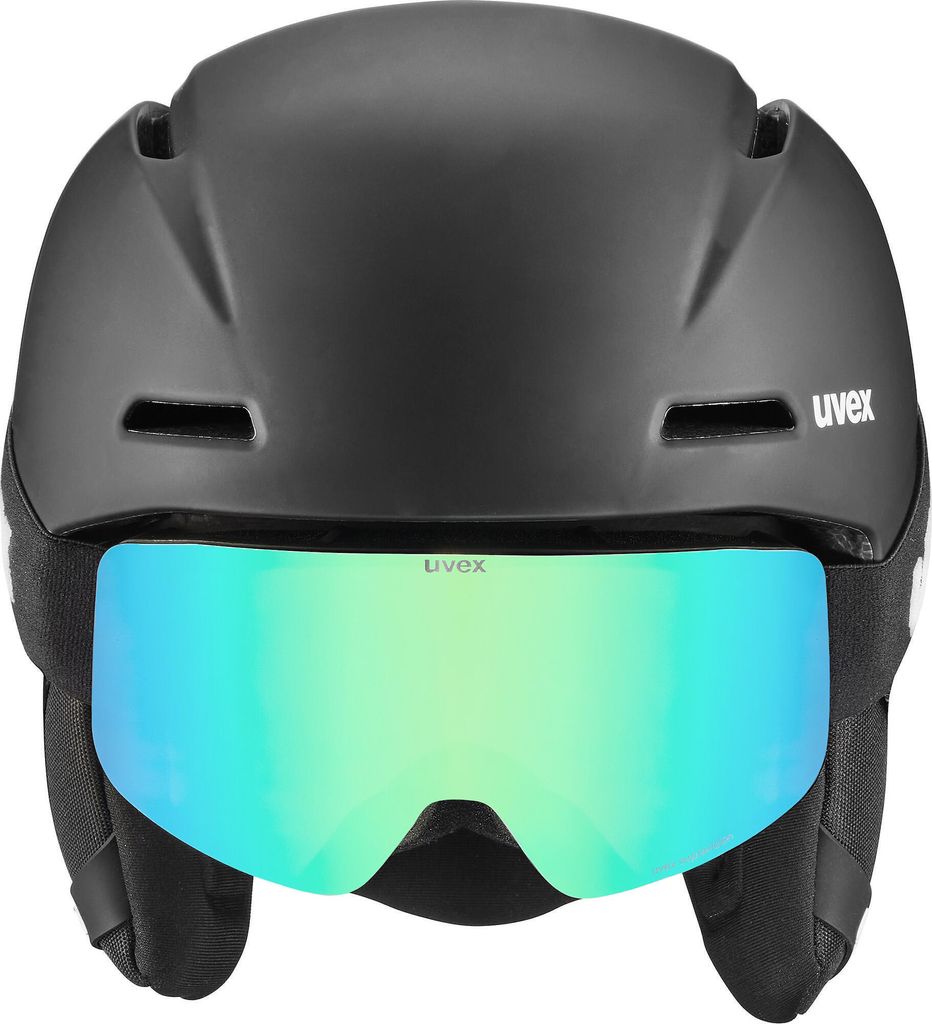 Uvex Viti Set Helm Mit Visier Schwarz 54-58 cm / Mirror Produktbild 3