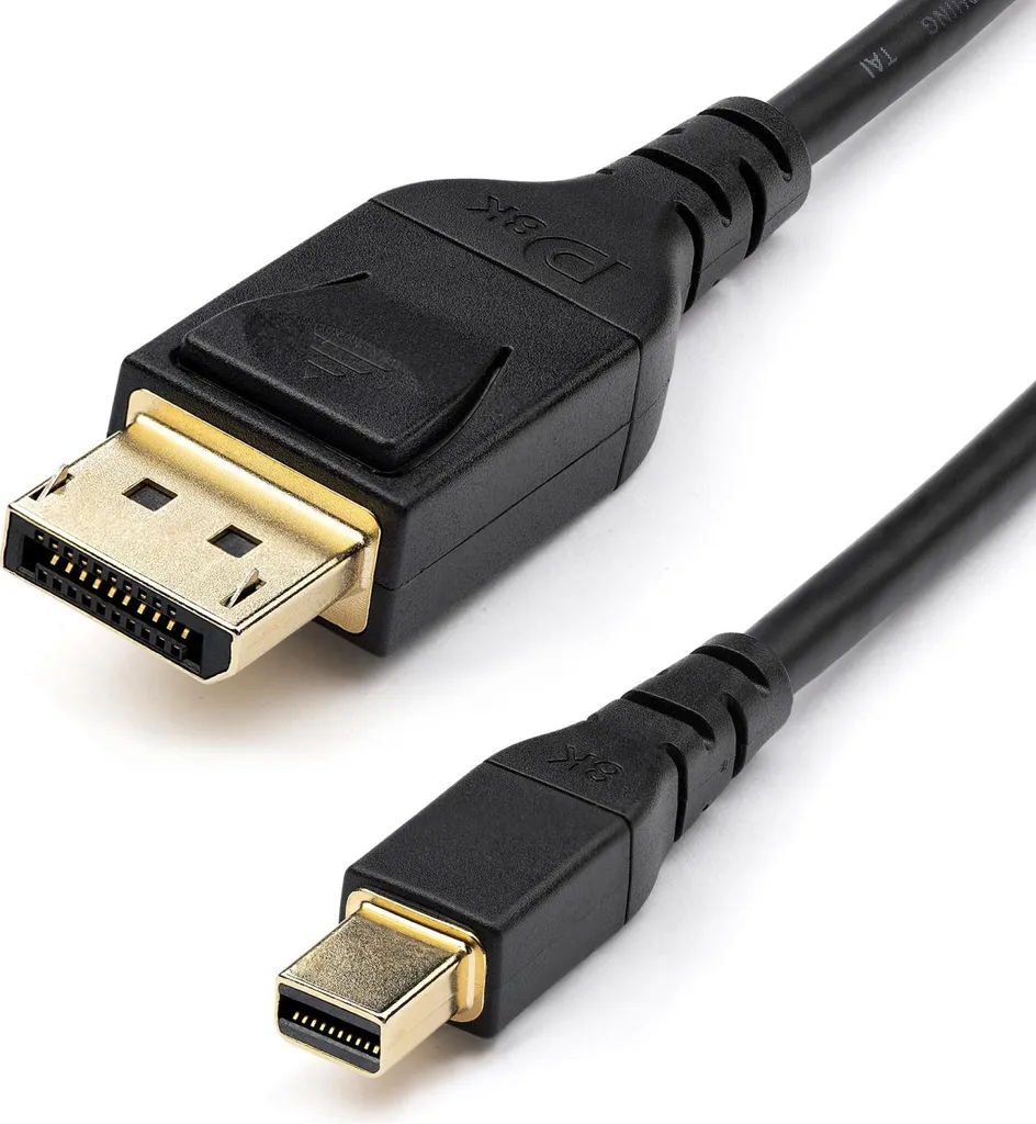JZK 1,8 m Cavo per DisplayPort Mini a HDMI, cavo convertitore adattatore unidirezionale da per JZK 1,8 m Cavo per DisplayPort Mini a HDMI, cavo convertitore adattatore unidirezionale da per