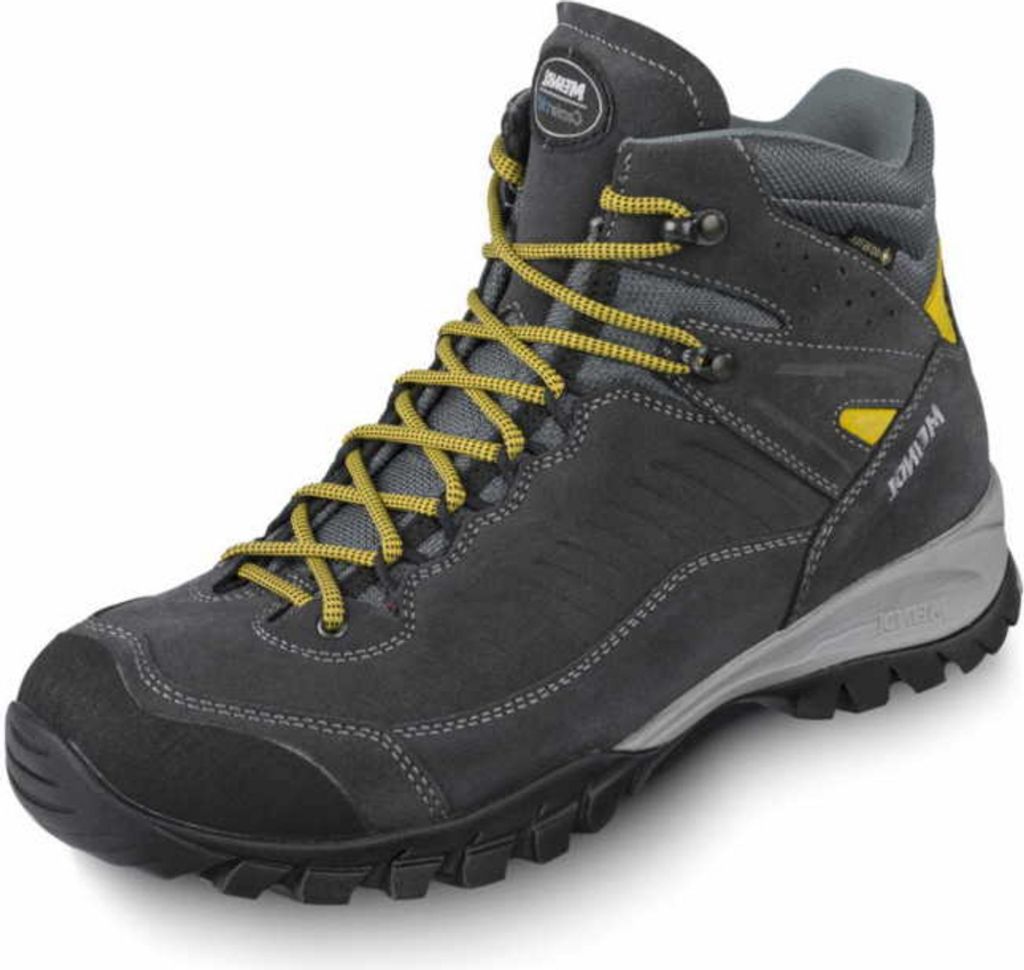 A single hiking boot shown from a three-quarter side view against a white background.