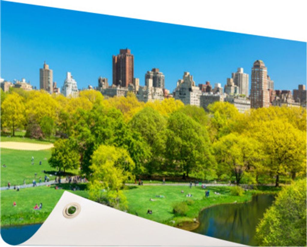 MuchoWow 60x40 cm Outdoor-Poster Gartendeko Sichtschutz Garten Poster für den Garten New York - Central Park - Sommer
