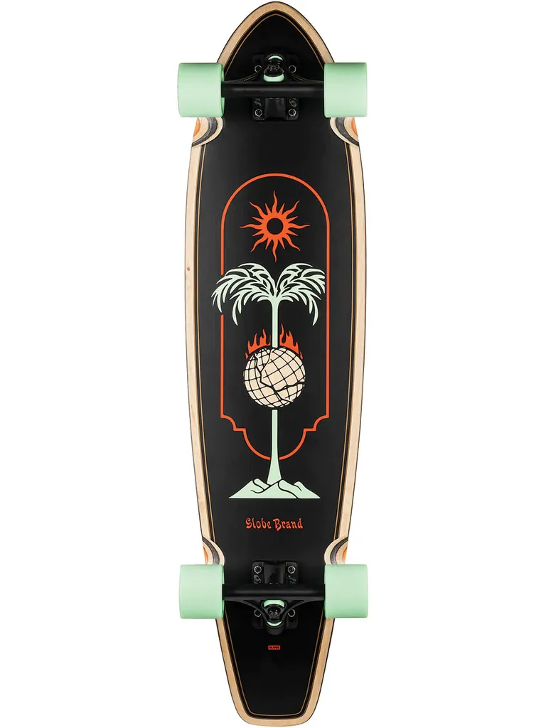 Globe All Time Brochette 35.8 Cruiser Longboard Complet Polyvalent