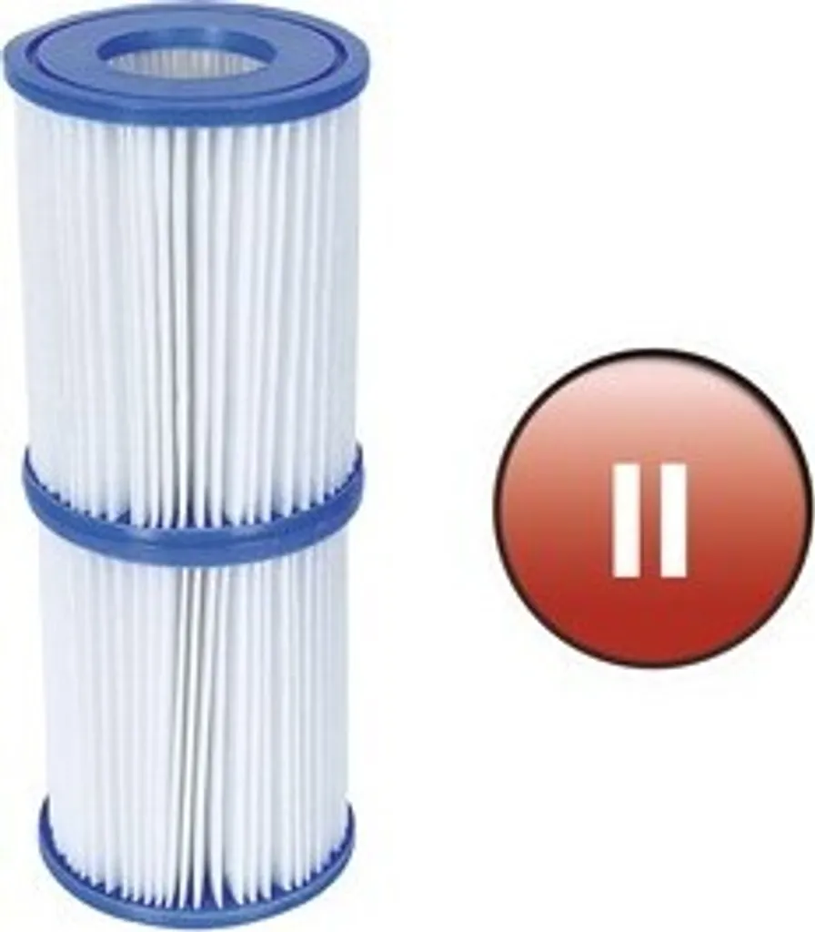 Ricambio Filtro Piscina Tipo II - Acqua Pulita per Pompe 3.028 L/h - 27