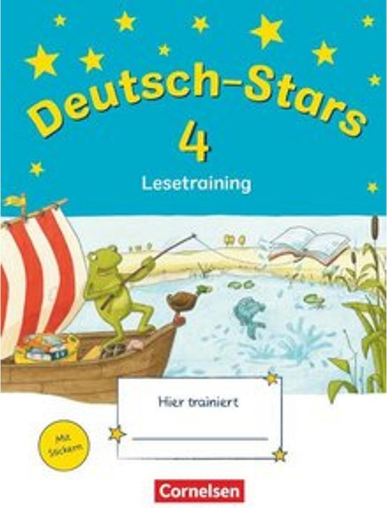 Deutsch-Stars 4. Schuljahr. Lesetraining Produktbild 