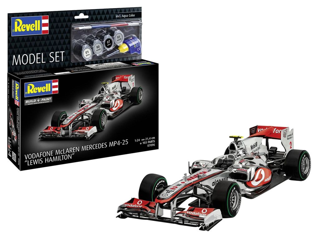 Revell Model Set McLaren Mercedes MP4-25 Lewis Hamilton im Produktbild 