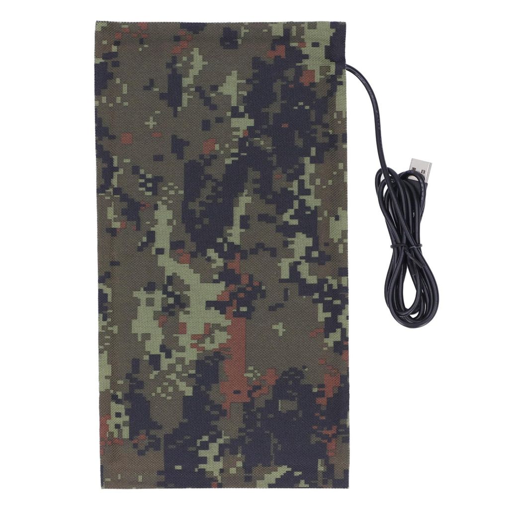 USB elektrická topná podložka 5V Carbon Fibre Heating Cloth Obrázek produktu 