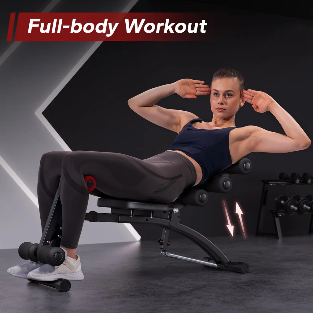 Banc Musculation Réglable MERACH avec Dossier Inclinable et Ergonomique - 3