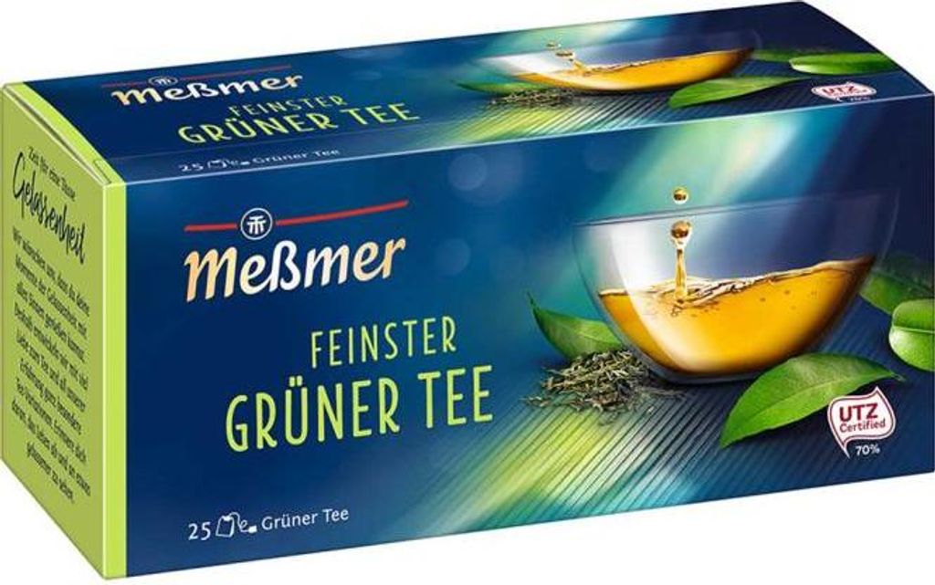 Meßmer Feinster Grüner Tee 25er Produktbild 