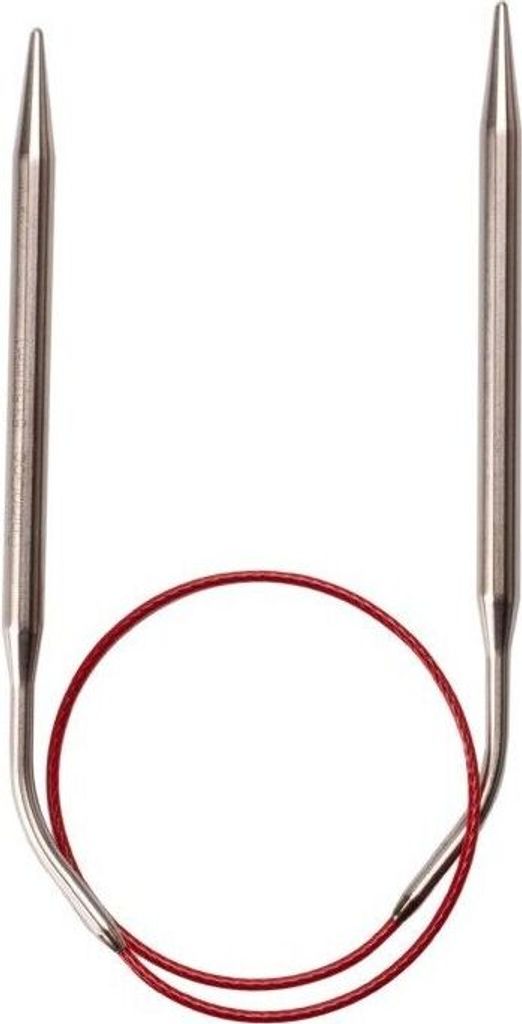 Rundstricknadel KNIT RED Edelstahl 2,75 mm 80 cm