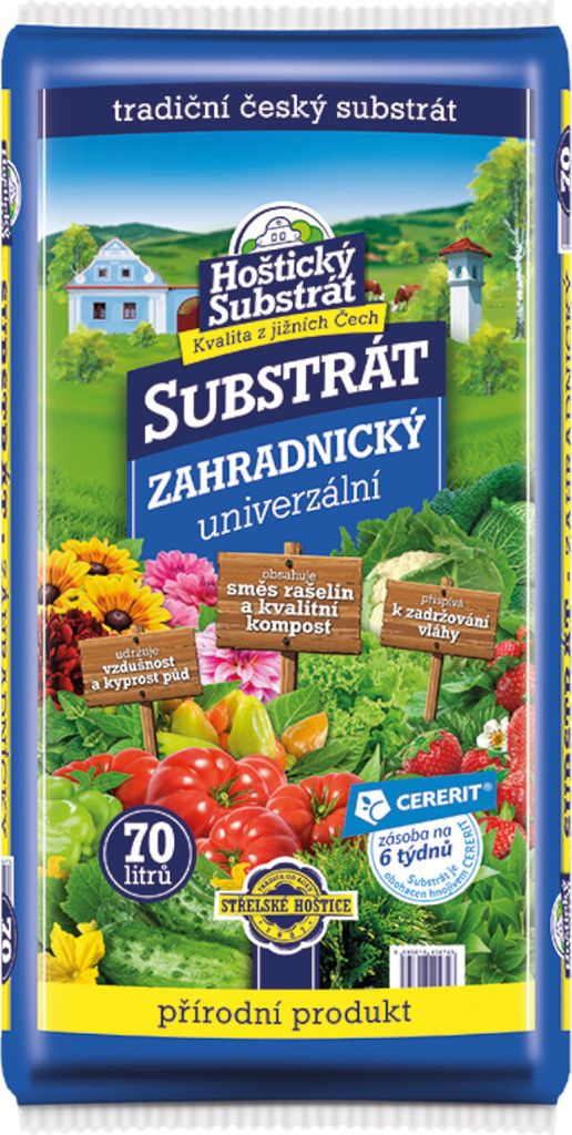 Nohel Záhradný substrát FORESTINA HOŠTICKÝ záhradníctvo 70l Obrázok produktu 