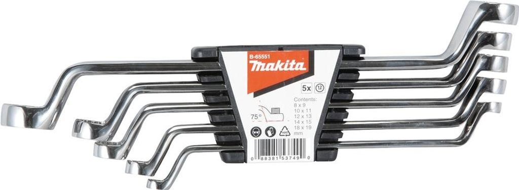 Makita Ringschlüssel Set 5tlg. B-65551